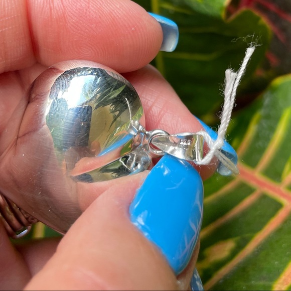 Sterling Silver Heart Pendant - Picture 6 of 8